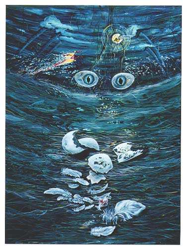 Augenspaziergang am Nestrand