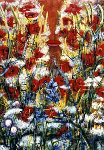 Am Brachfeld - der rote Seidenkuss